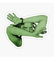 Medusa Sticker Yapıştırma  Etiket 19CM