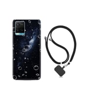 Vivo Y21s Kılıf Resimli Desenli Silikon Boyun Askılı Galaxys 1898