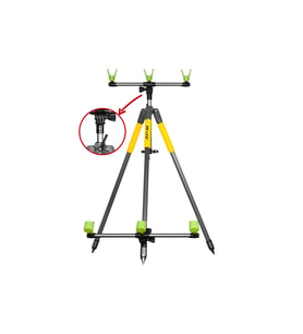 HG283 Effe Kamış Ayağı Surf Tripod 3 Olta Kapasiteli Surf Kamış Sehpası