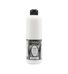 Cadence Ultimate Glaze Su Bazlı Sır Vernik MAT 500 ml. 