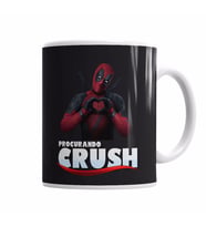 Camiseta Deadpool Procurando Crush Kupa Bardak Porselen