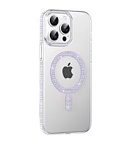 Joko Apple iPhone 14 Pro Max Move Taşlı Magsafe Kapak - Lila