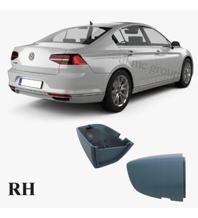 PASSAT B8 SEDAN 2015-2018 MODEL ARASI UYUMLU ARKA SAĞ YOLCU TARAFI DIŞ KAPI KOLU KAPAĞI BADEMİ ASTARLI