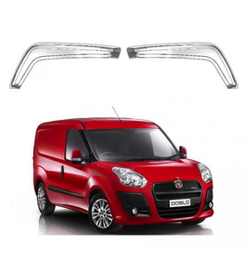 Fiat Doblo Tampon Kaşı Takımı Krom 2010 Sonrası