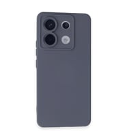 Xiaomi Redmi Note 13 Pro 5g Kılıf Nano İçi Kadife Silikon - Gri