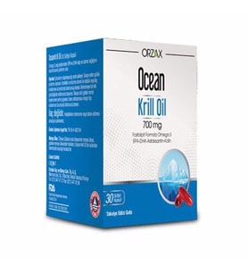 Orzax Ocean Krill Oil 30 Kapsül