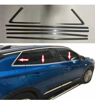 Opel Grandland X Cam Çerçevesi Kromu Komple Set 2017+ sonrası