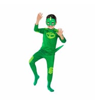 Pj Masks Pijamaskeliler Kertenkele Çocuk Kostüm - Tulum + Maskeli Set