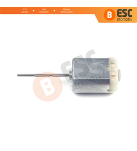 Araç Kapı Depo Kilit Dikiz Ayna Tamir İçin FC280 12V DC 35 mm Yivli Şaft Motor