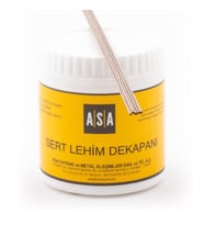GÜMÜŞ KAYNAK DEKAPANI ASA-FLO (500 GR) + GÜMÜŞ KAYNAK TELİ %50 2 MM (5 ADET)