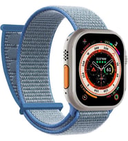 Apple Watch Series 11 42mm Hasırlı için Kordon Woven Mavi [Watch Series 11 42mm ile Uyumlu Kordon - Mavi]