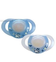 Chicco Physioring Mavi Silikon 4 ay+ 2'Lı