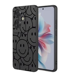 Oppo Reno 11F İle Uyumlu Premier Kalite Özel Üretim Baskılı Silikon Telefon Kılıfı BC 6