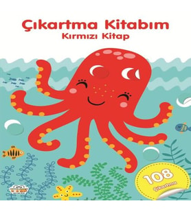 Çıkartma Kitabım Kırmızı Kitap