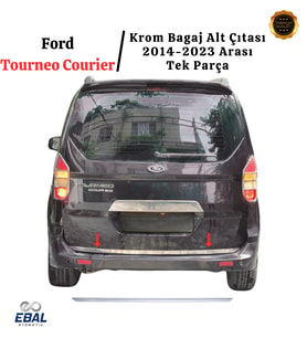 FORD Tourneo Courier Krom Alt Bagaj Çıtası 2014-2023 Model Arası P. Çelik