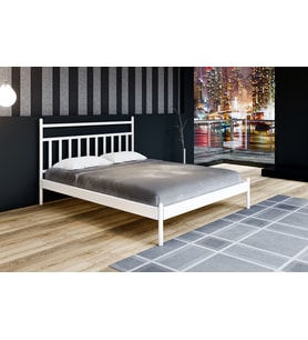 GM 224 LİMA ÇİFT KİŞİLİK METAL KARYOLA BEYAZ 160X200