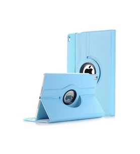 Apple iPad 9.7 2018 (6.Nesil) Uyumlu Zore Dönebilen Standlı Kılıf (Mavi)