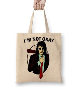 My Chemical Romance 01 Bez Çanta Uzun Saplı