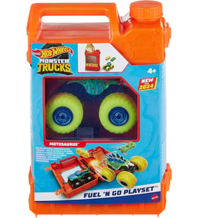 Hot Wheels Monster Trucks Taşınabilir Oyun Seti, Oyuncak (Çok Renkli)