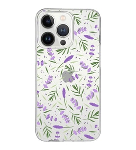PrintiFy Apple  iPhone 13 Pro ile Uyumlu 1mm Slim Fit Water Color 3 Baskılı Şeffaf  Kılıf