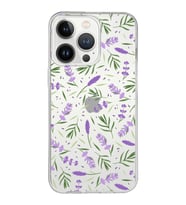 PrintiFy Apple  iPhone 13 Pro ile Uyumlu 1mm Slim Fit Water Color 3 Baskılı Şeffaf  Kılıf