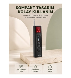 Mey İthalat® Elektronik Kontrol Cihazı Işıklı Göstergeli Hassasiyet Ayarlı Taşınabilir Model