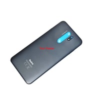 Redmi 9 Kasa Arka Pil Batarya Kapağı Siyah