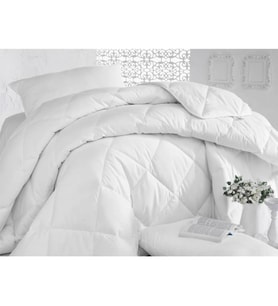 NATUREL ÇİFT KİŞİLİK YORGAN BEYAZ 195X215