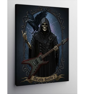 Kanvas Tablo Karanlık Grim Reaper