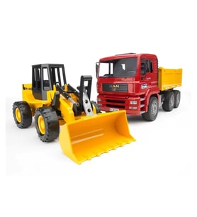 Man Damperli Kamyon Ve Fr 130 Kepçe