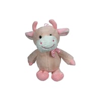 Sevimli Peluş İnek Hediyelik Uyku Arkadaşı 40 cm (Çok Renkli)