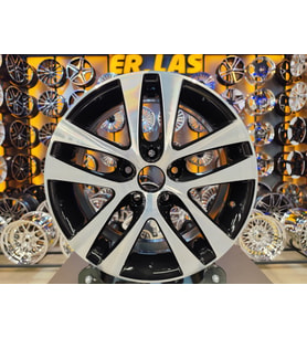 4 Adet SLK-1265 6,5*16 5*112 ET45 57,1 BLACK MACK JANT (Takım)