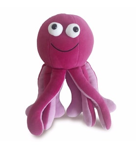 Ahtapot Pembe Wellsoft 36 cm