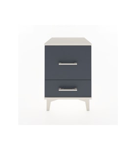 Hyperion Komodin 2 Çekmeceli 44x44x64 Aytaşı-Antrasit