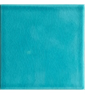 Armada Çini 20x20 Cm Düz Turkuaz Çini Seramik Karo