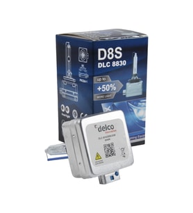 Delco D8s 8000k %50 Fazla Işık Buz Mavisi Oem Xenon Far Ampulü