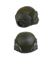 Haki Kompozit Başlık - Miğfer - Paintball Airsoft Başlık