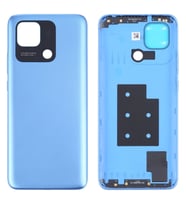 Xiaomi Redmi 10C Uyumlu Arka Pil Batarya Kapağı 220333QAG 220333QBI 220333QNY (Mavi)