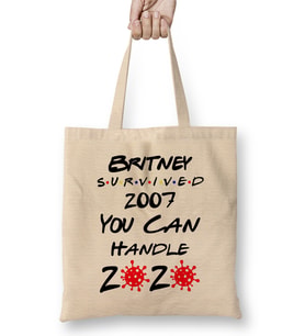 Britney Survived 2007 You Can Handle 2020 Bez Çanta Uzun Saplı