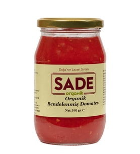 SADE ORGANİK RENDELENMİŞ DOMATES 340 GR