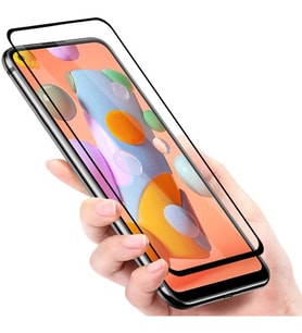 Logis Samsung Galaxy A53  Antistatik 5D Tam Kaplayan Ekran Koruyucu Cam (Şeffaf)