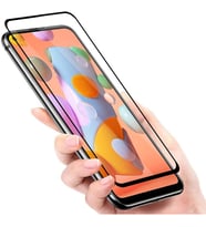 Logis Samsung Galaxy A53  Antistatik 5D Tam Kaplayan Ekran Koruyucu Cam (Şeffaf)