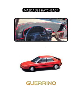MAZDA 323 HATCHBACKTORPİDO KORUMA HALISI SİYAH KENAR