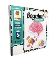 Beynimi Öğreniyorum Ahşap Puzzle - Çocuk Yapboz - 5 Yaş ve Üzeri Eğitime Yardımcı Oyuncak (Çok Renkli)