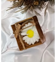 Söz, Nişan, Düğün, Mevlüt, Doğum Günü, Nikah Şekeri Hediyelik Hatıra Kutulu Papatya Mum 5 Adet