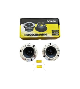 Boschmann XW-10 Dome Tweeter 10 Cm 500W Maksimum 80W RMS (Gümüş)