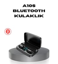 A10s TWS Bluetooth 5.0 Kulaklık – Powerbank’li Şarj Kutusu Dokunmatik Kontrol Gerçek Stereo