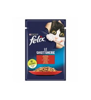 Felix Sığır Etli Yetişkin Kedi Konservesi Pouch 26X85 gr