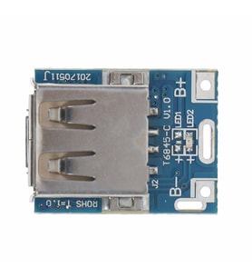134N3P Powerbank Devresi - Lityum Pil Şarj - 5V 1A Usb Boost Modül Lion