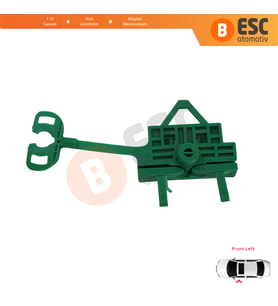 Fiat Linea 323 110 2007-2018 51892561 İçin Elektrikli Ön Sol Kapı Cam Kriko Tamir Klipsi